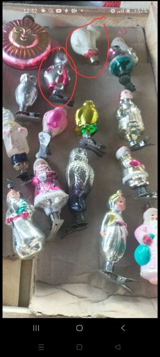 Продаётся советский ёлочные игрушки 50-60 годов