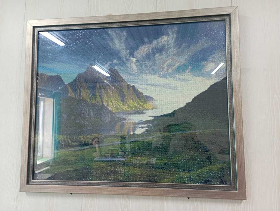 картина стразами