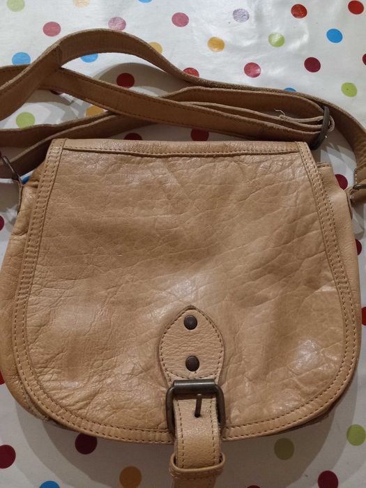 Дамска чанта, естествена кожа