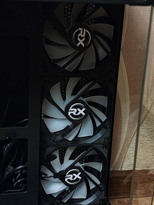 Корпус Аквариум RX R7 7ARGB Вентиляторов Кейс