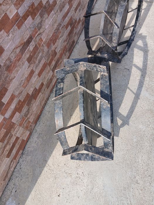 Roți din fier pentru motocultor- motosapă  Diametru 47 cm.