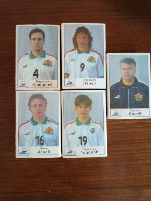 Колекция кибрити с националния отбор 20лв