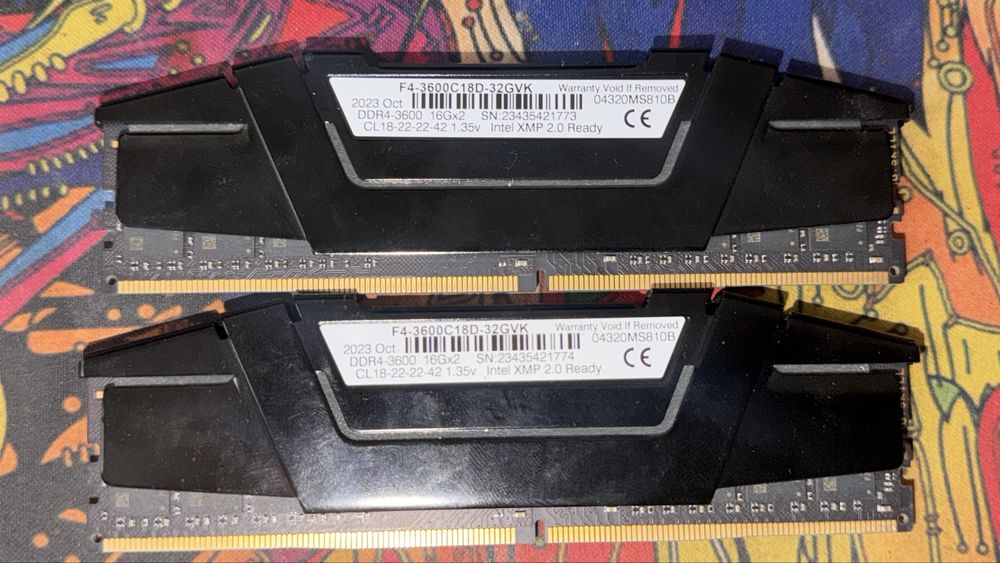 Продам ОЗУ DDR4 32 Gb