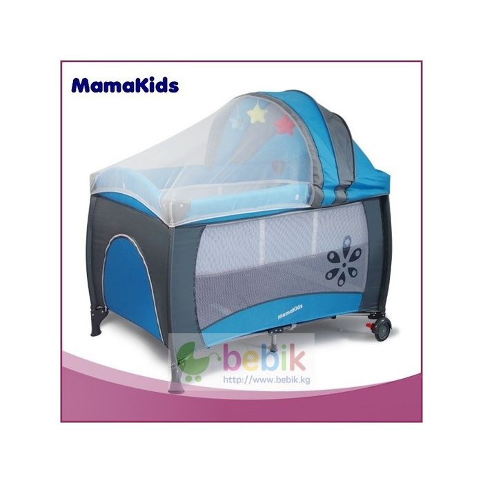 Детская Кровать манеж, Манеж-кровать MamaKids krovat-manej, детская кр