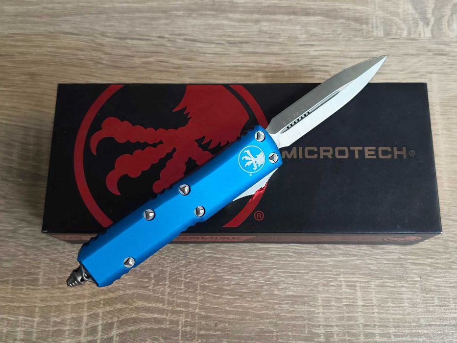 Microtech UTX-85  Blue OTF нож