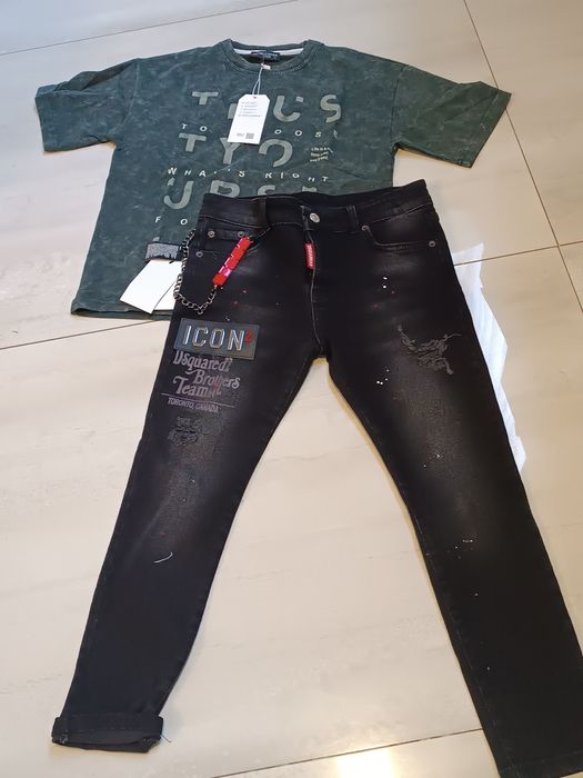 Compleu copii blugi și tricou
