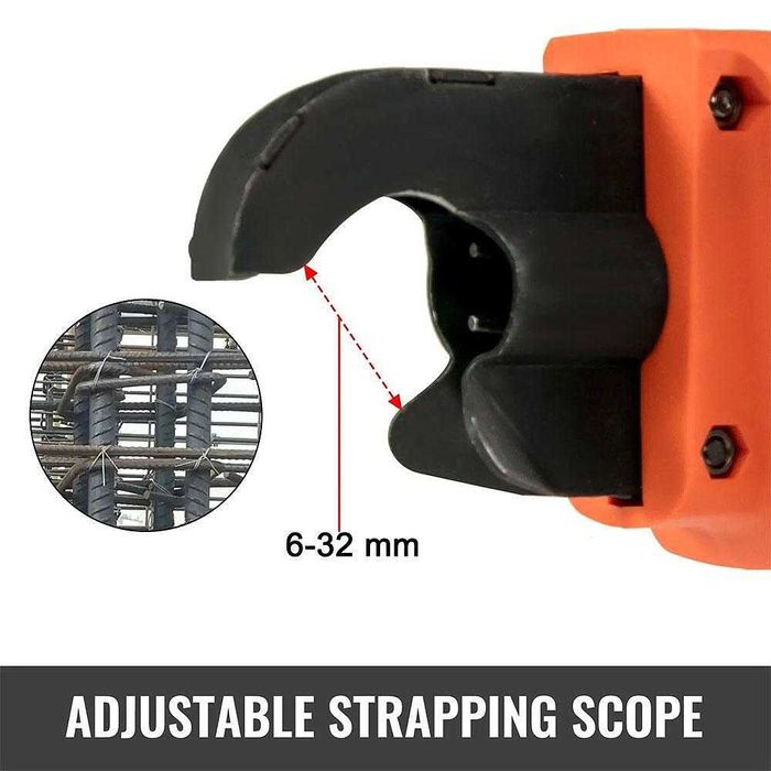 Акумулаторна машина за връзване на арматура