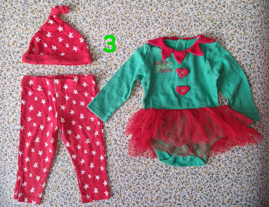 Коледни дрешки от размер 0-92 см.