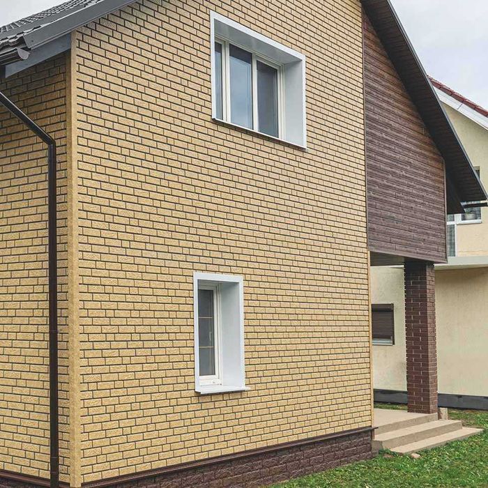 Виниловый сайдинг ХИТ ( Беларусь) под кирпич фасад рассрочка 24 мес