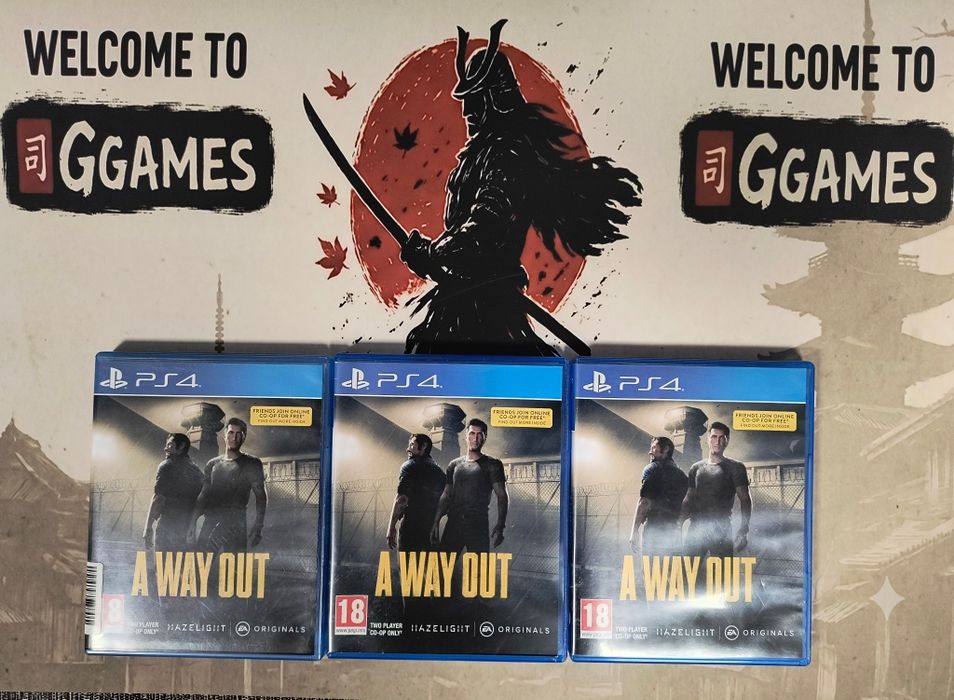 A way out PS4 Playstation 4
