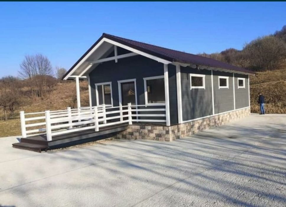 Vand casa modulara 12x6 moderna – izolatie superioara