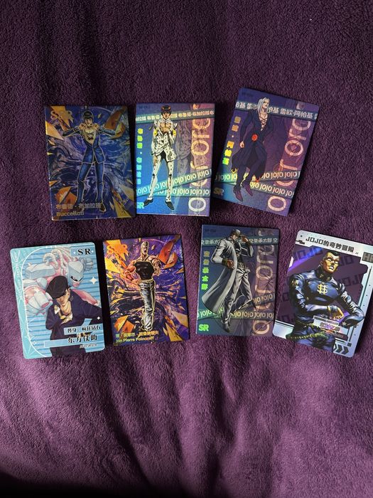 Продам карточки по ДжоДжо