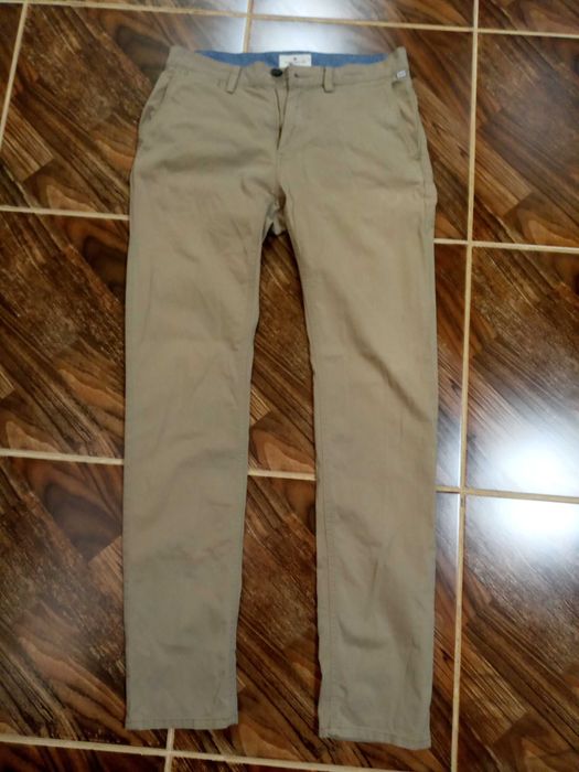 Мужской серый пиджак H&M 48 размер брюки Tom Tailor(Германия)