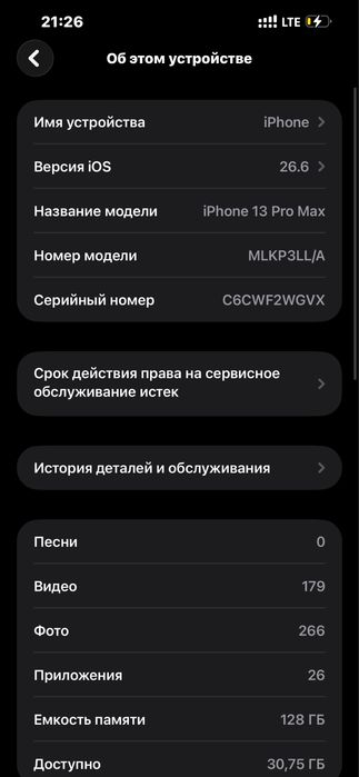 Айфон 13 про макс 256гб