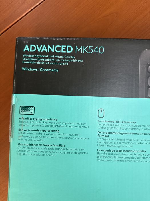 Продам клавиатуру Logitech MK540 ADVANCED Wireless Combo - Black US in