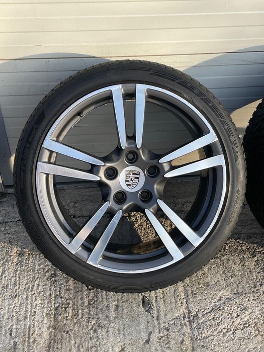 Jante 20 originale porsche panamera , anvelope iarna hankook dot 2022