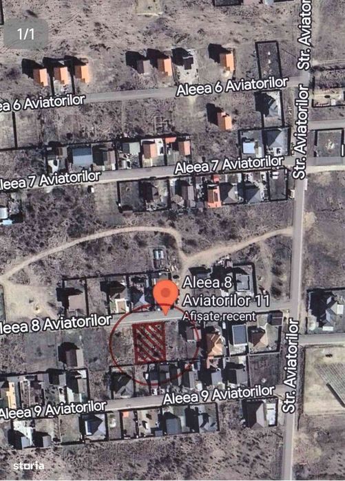 600 mp teren intravilan, Ghercesti, Aleea VIII Aviatorilor