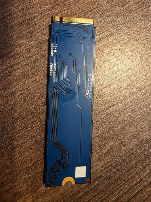 Адаптер с 512gb  NVMe disk към usb A/usb C