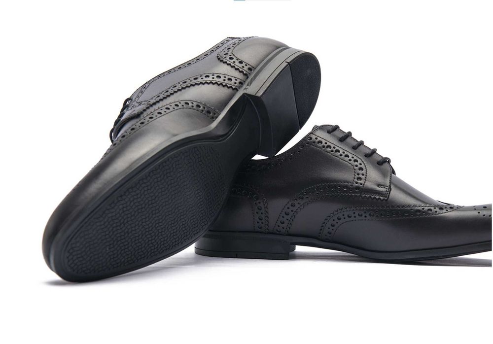 Pantofi eleganti evenimente barbați din piele naturala 41