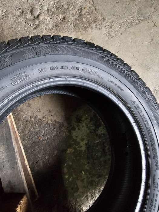 4 anvelope iarna 205 65 16C  Gislaved 7.5mm