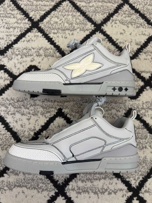 Louis Vuitton LV Skate Sneaker Gri Noi Fara Cutie Marimea 45 Grey 1ABZ5X