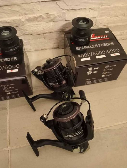 Set 2 FL BLACK FORCE 3.90 Actiune 60-180 + 2 Mulinete Fl 6000