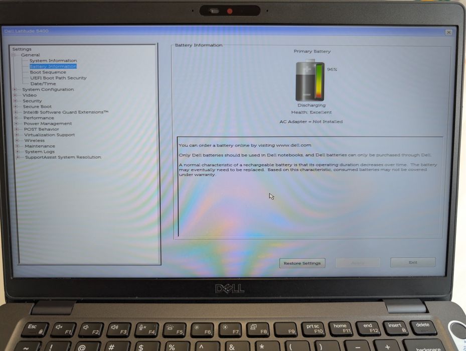 Laptop Dell Latitude 5400, i5-8265U, 16GB RAM, SSD 256GB