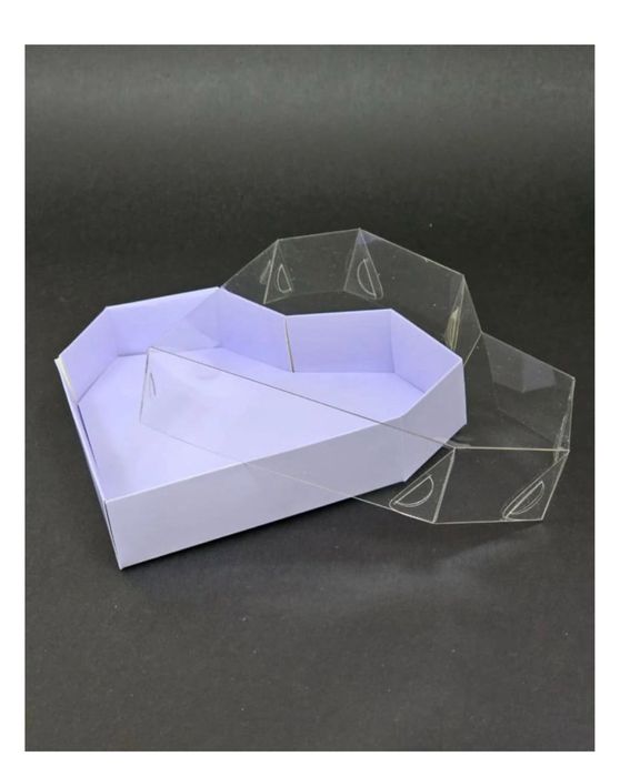 Коробка сердце в разных цветах