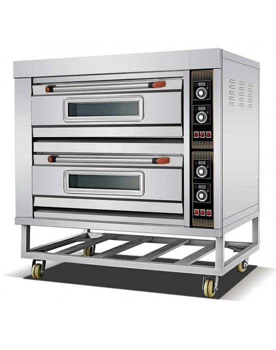 Фурна за пици закуски и готвене на две нива