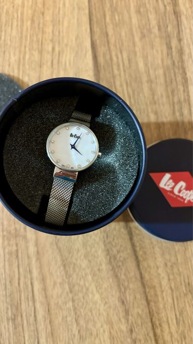 Ceas Lee Cooper argintiu