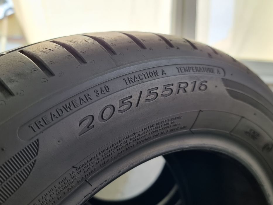 205/55/16 Dunlop 4Броя: 160€ 7.5мм