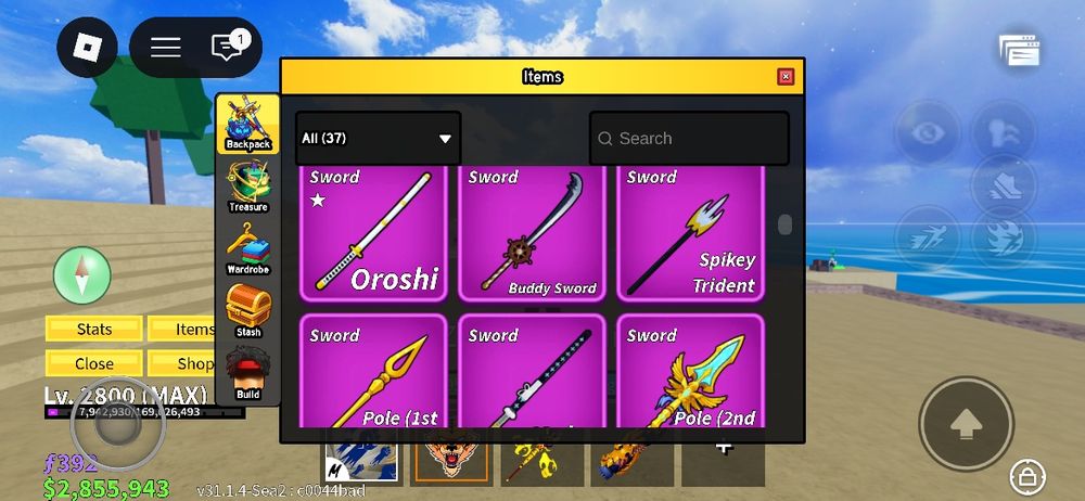 Аккаунт блокс фрукт