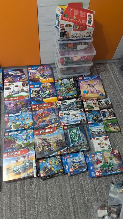 Lot lego peste 55 seturi Ninjago star wars city batman Disney super
