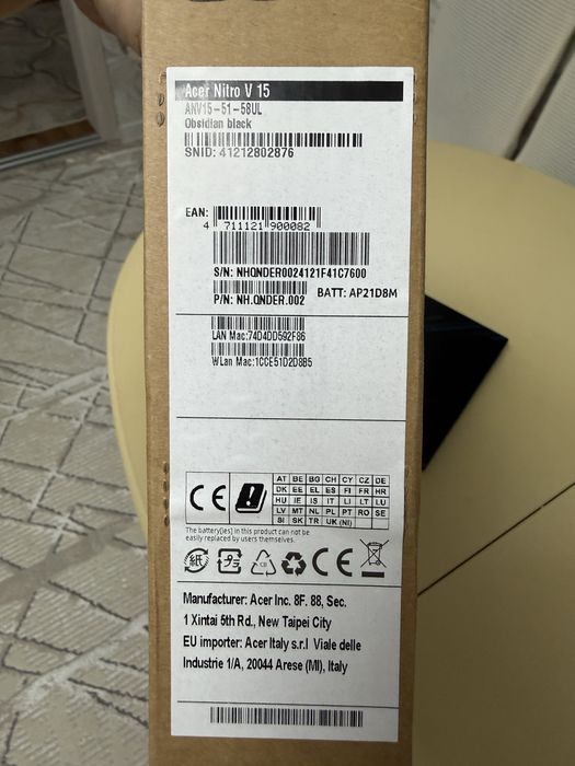 Продам игровой ноутубк ACER