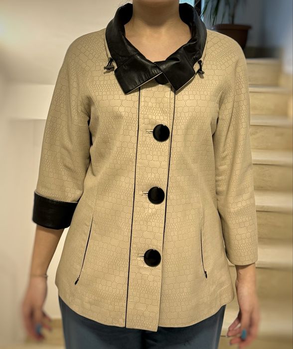 Geacă din piele naturală