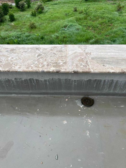 Мрамор "Мокачино"  первази - 30 лв./л.м - с фаска и водобран