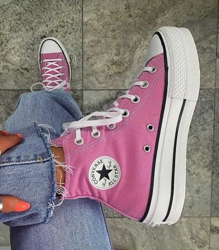 Pink converse aesthetic best sale