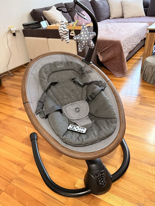 Електрическа люлка Cangaroo Cloud Premium, в гаранция