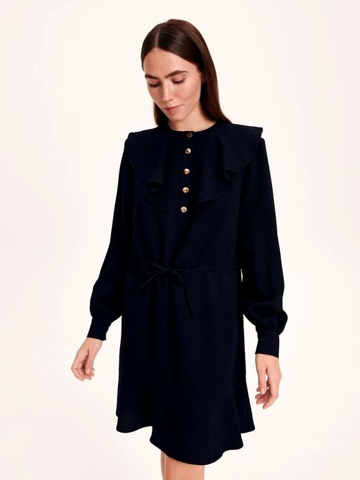 Тъмно синя рокля на Reserved размер С