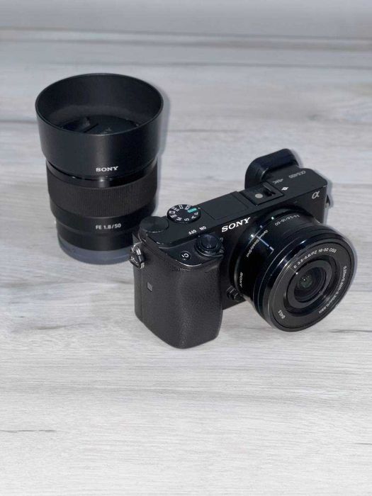 Фотоаппарат Sony a6400 4K + Sony FE 50mm f/1.8.