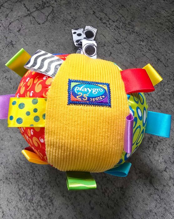 Интерактивна мека топка Playgro с огледалце