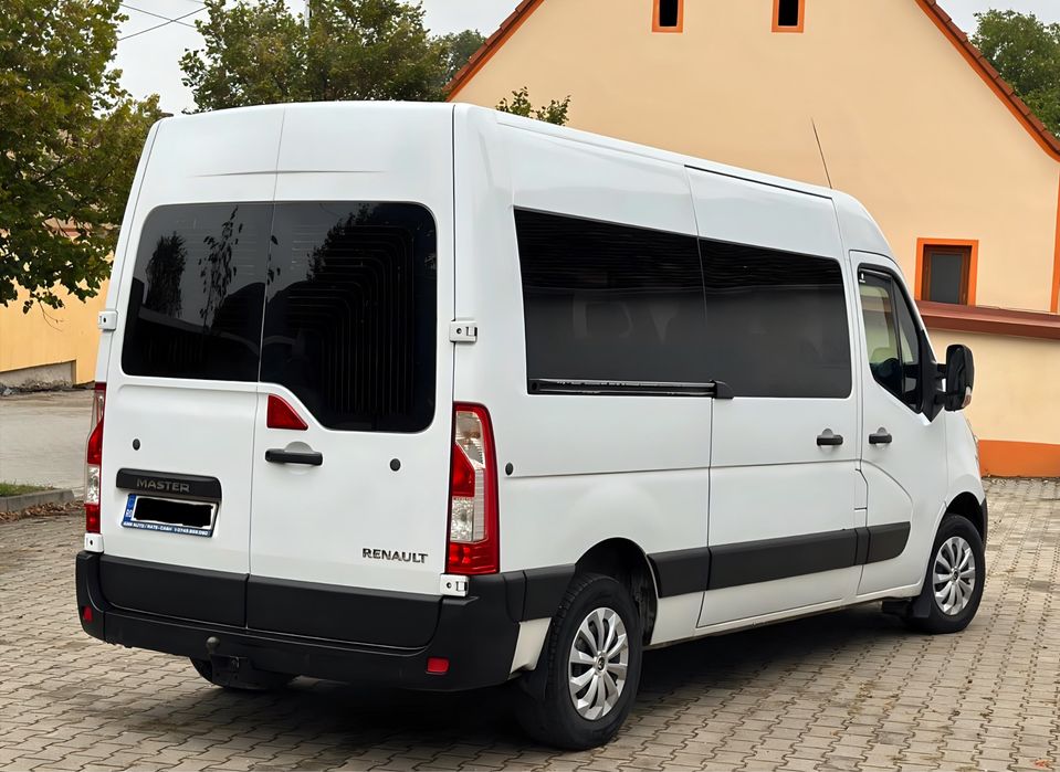 Renault master 2.3 170 cp 2017/ euro 6 8+1 locuri