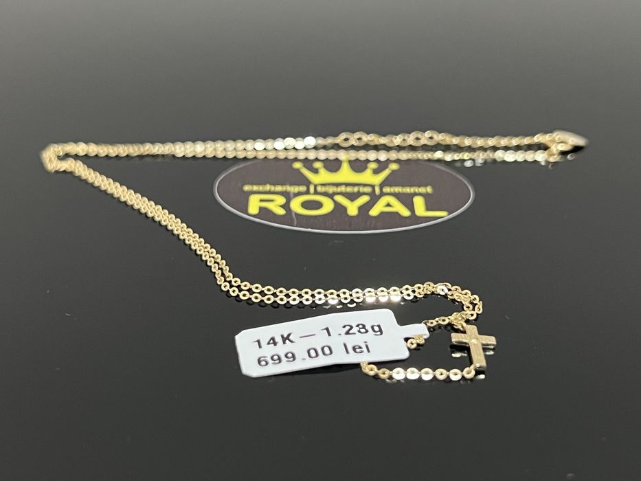 Bijuteria Royal CB : Lant aur 14k 1,23 grame