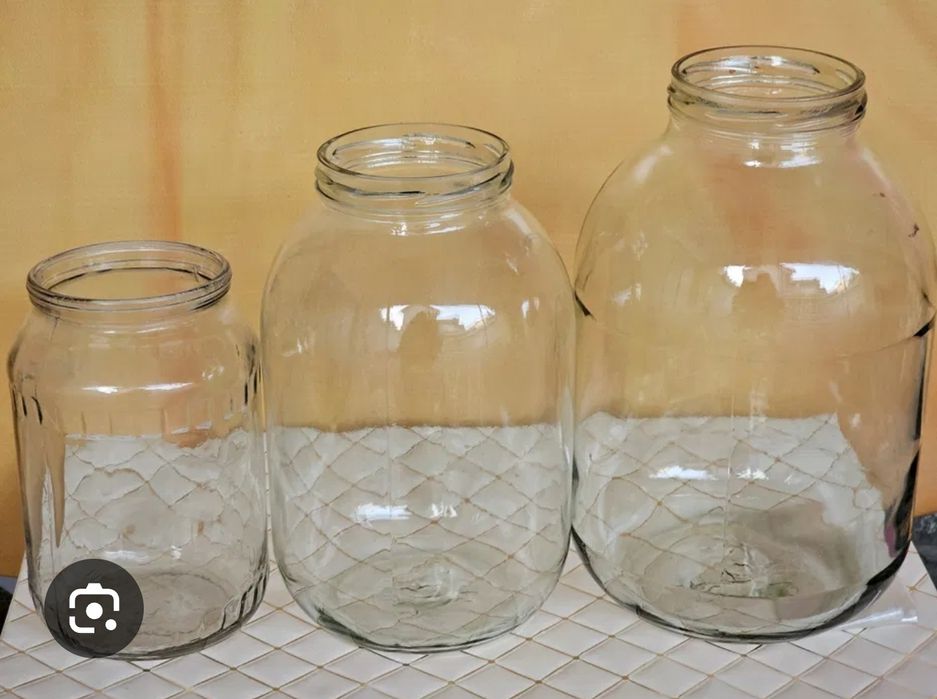 Банки стеклянные