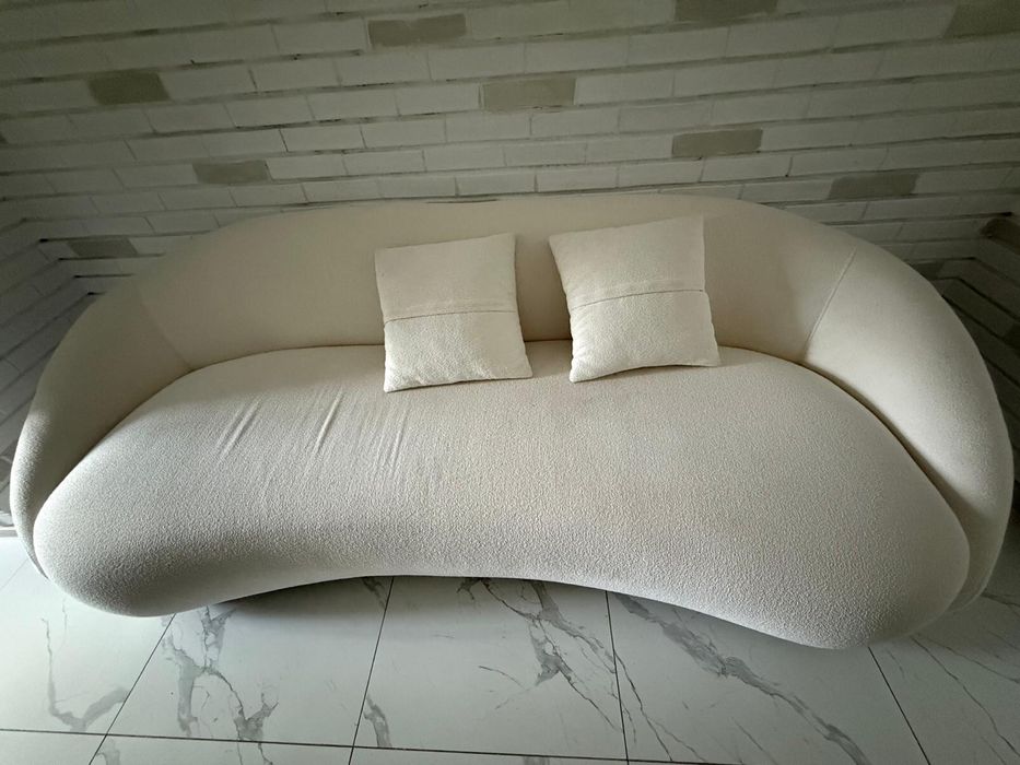 Canapea 3 locuri Napoli Bouclette Cream