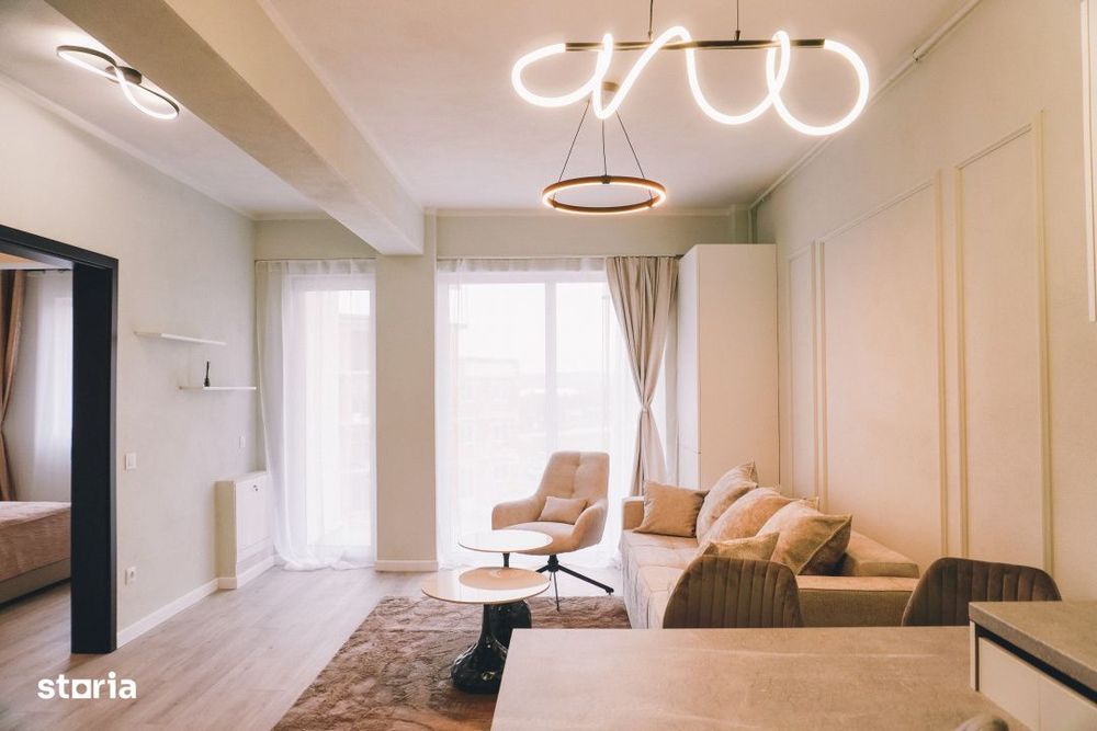 Apartament nou, finisat in tonuri reci si elegante | 46 mp | Mobilat c — fotografia 1