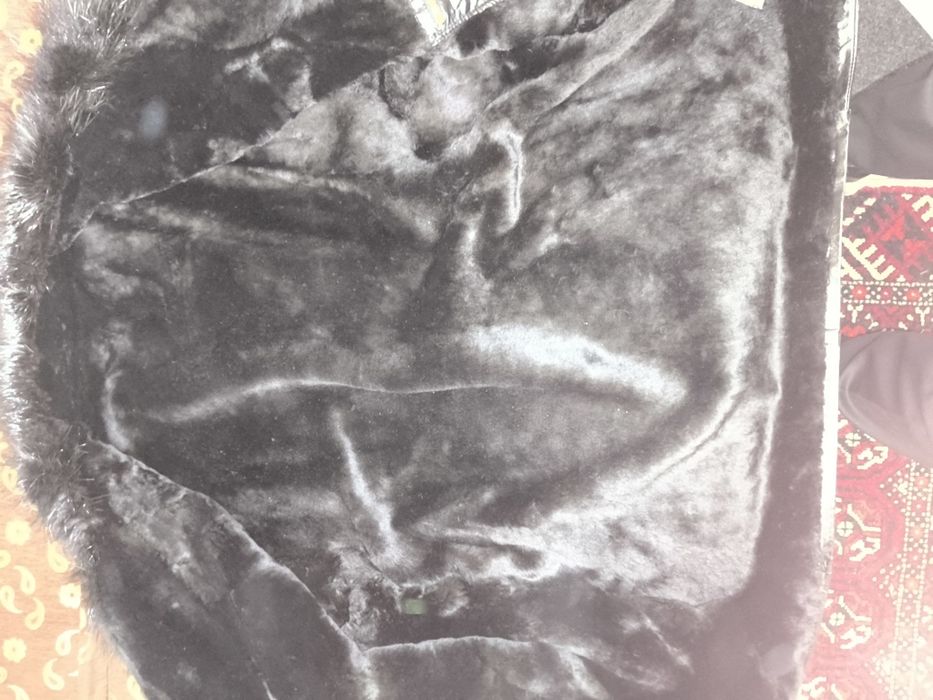 Теплая Кожаная Куртка (-Дублёнка) с Мех