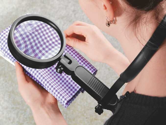 Lupa croitorie, crosetat, citit mesterit electronica DE ATARNAT de GAT