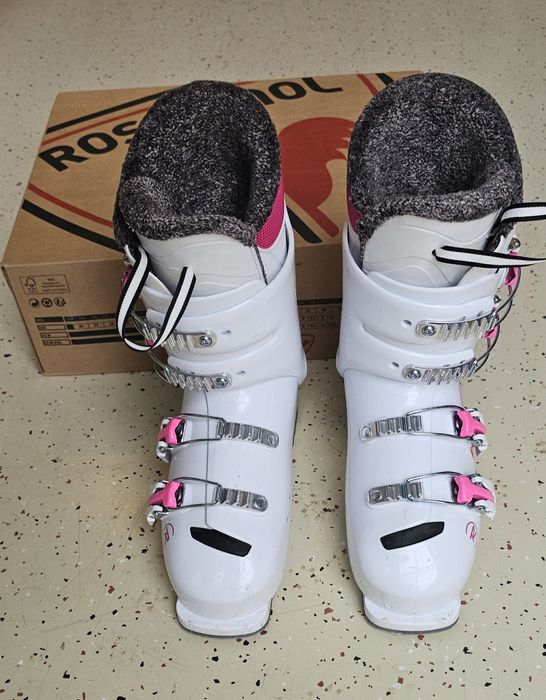 Clapari copii Rossignol Fun Girl 4 White -  marimea 24.5