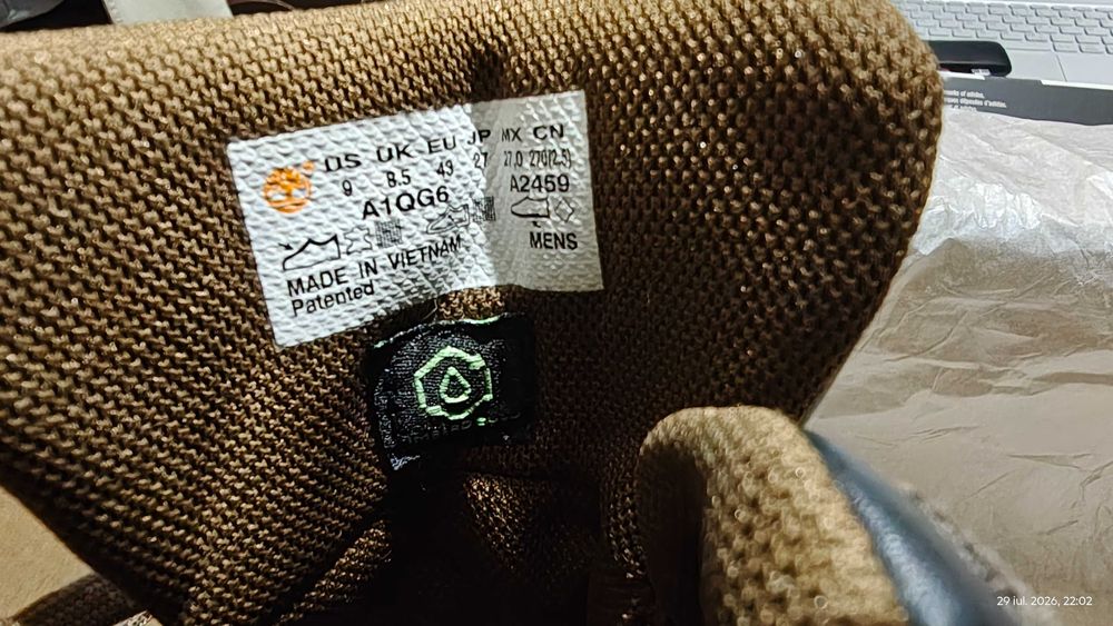 Bocanci Timberland, masura 43